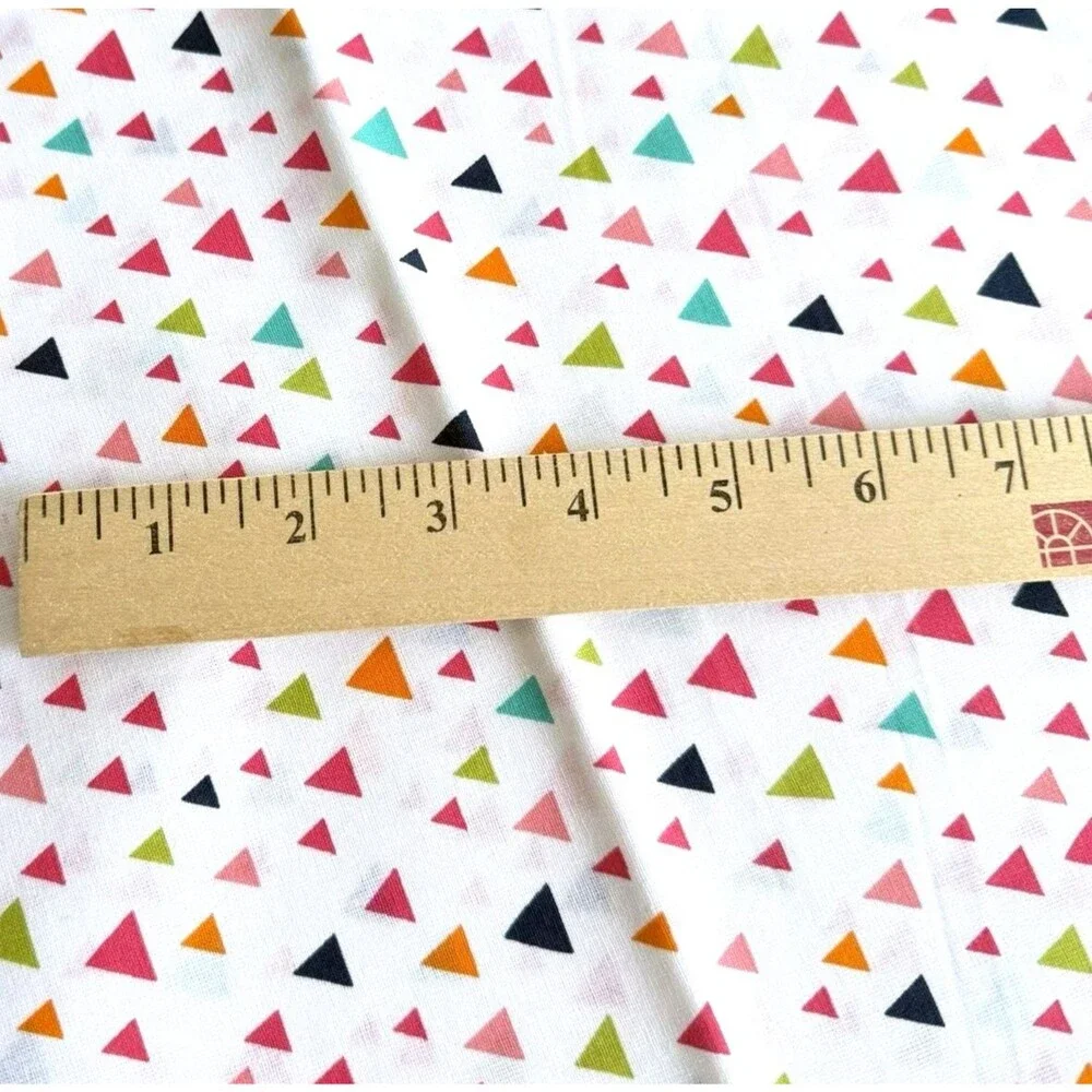 Rainbow Triangles Waverly Quilting Bundle Cotton Coordinating Fabric Lot Aqua